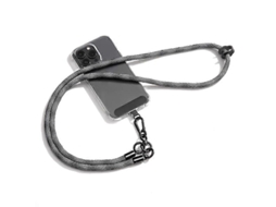 Lurelia Cordão Para Telemóvel Anti-queda De Pulso Para Pescoço Com Fivela Metálica 120 Cm