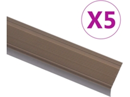 Perfil para Escada VIDAXL L (Castanho - Alumínio - 90 cm)
