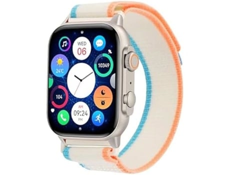T Fit 430 Smartwatch com Tela AMOLED de Alta Definição de 1,95, Caixa de Metal Trevi