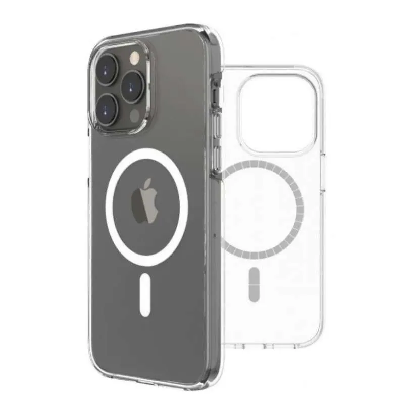 Capa Magsafe Transparente Antigolpe iPhone 15-ZT-3197