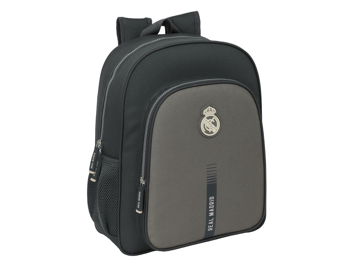 Mochila Escolar Real Madrid CF Cinzento 32 X 38 X 12 Cm