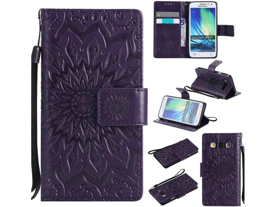 Capa Samsung Galaxy A3 2015 HONGWE. Roxo