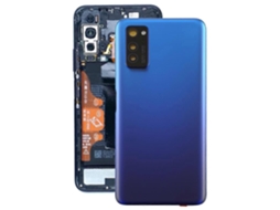 Tampa Traseira Da Bateria Compatível Com Lente Da Câmera Para Huawei Honor V30