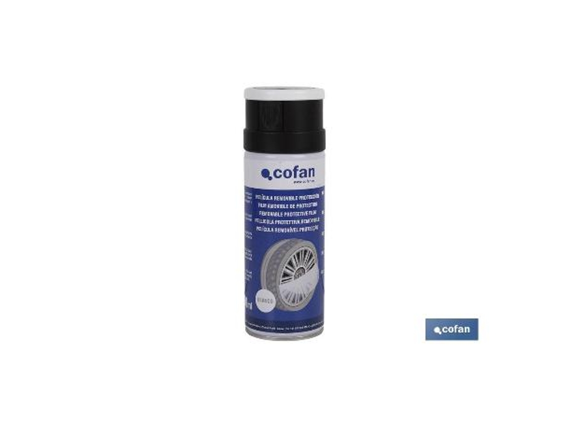 Película De Protecção Em Spray Removível - Branco 400ml
