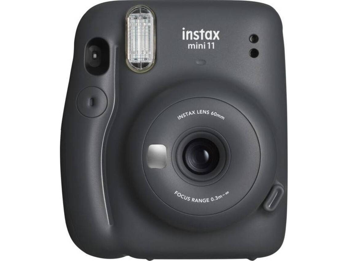 Máquina Fotográfica Instantânea FUJIFILM Instax Mini 11 (Cinzento - Obturação: 1/2-1/250 s - 2 x Pilhas AA LR6)