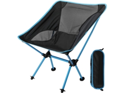 Cadeira de Camping Dobrável Portátil Ultraleve e Compacta AQUAFORGE