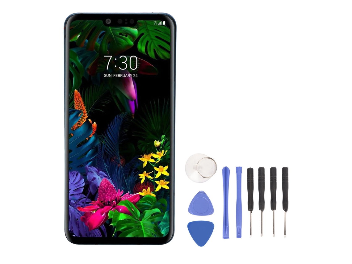 Substituição do Conjunto de Tela Touch de 6,1 Polegadas Lg G8 Thinq Tela Oled Lm g820 G820qm G8 Conjunto de Touch Screen Digitizer EOOCOO