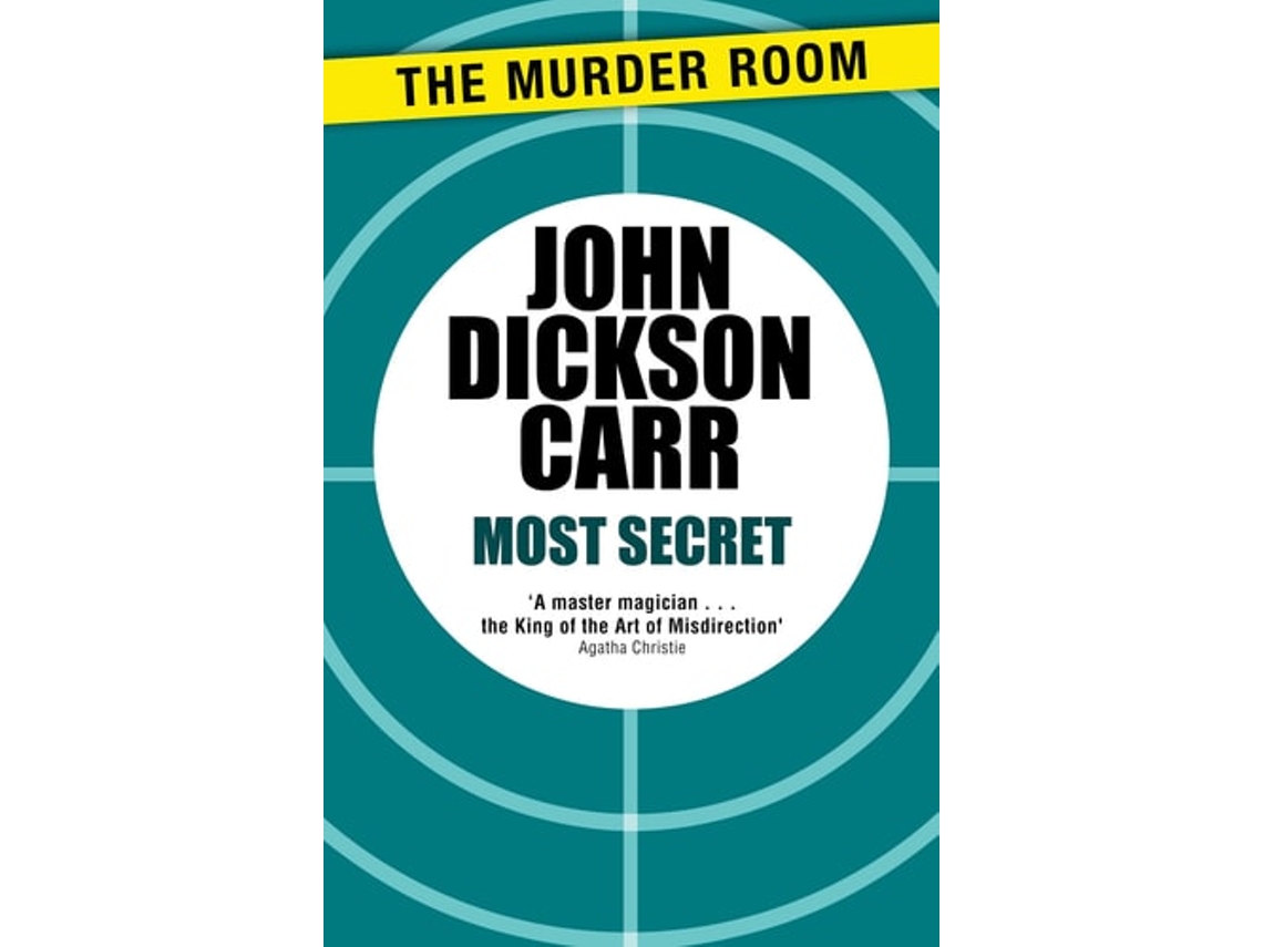 Livro Most Secret De John Dickson Carr (inglês)