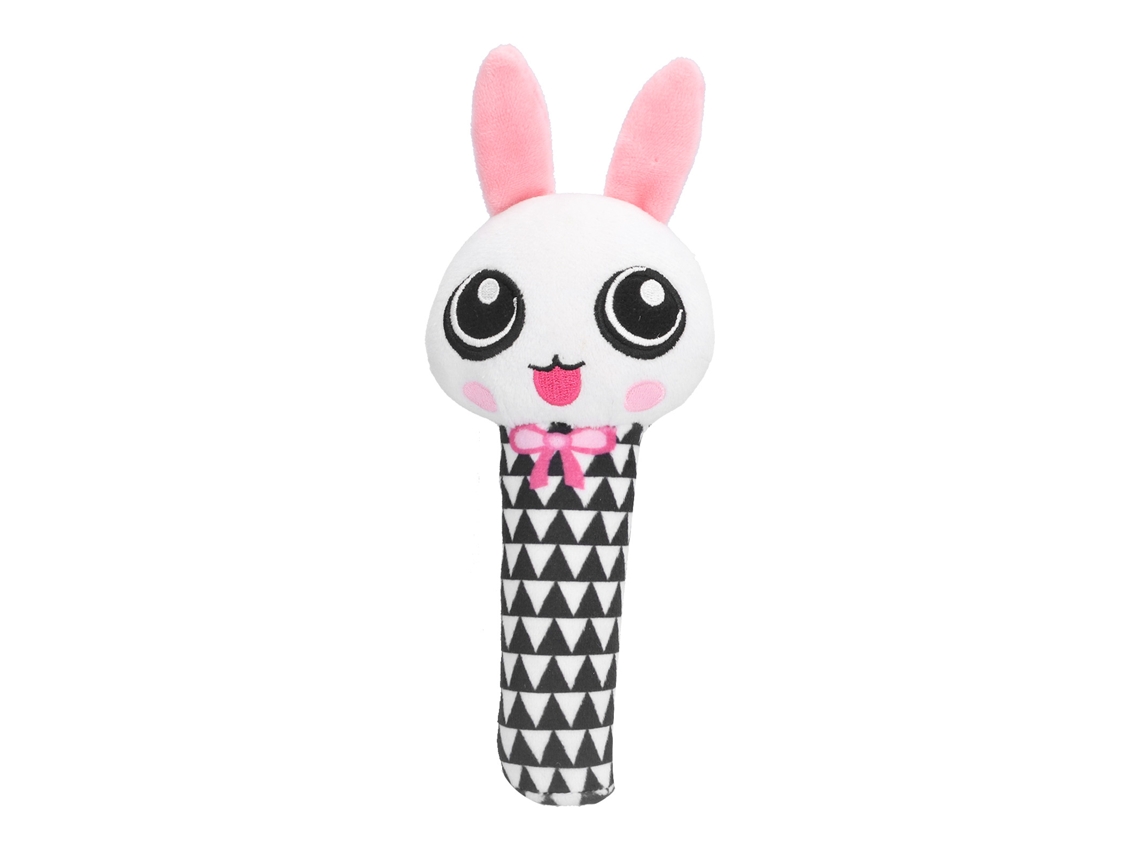 Mali brinquedo de Chocalho de Mão Pelúcia Macio Bebê Bunny com Sino de Alta Qualidade Lavável