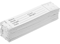 Régua De Papel 152cm Com Escala Dupla Para Medições Precisas, Pacote Com 10 Unidades, Ideal Para Escolas E Construção