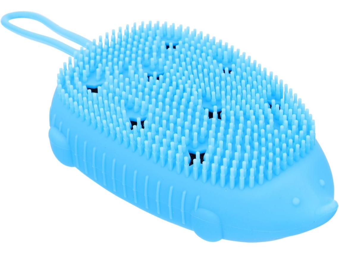 Escova Corporal Esfoliante Plafope, Escova De Banho Silicone, Ferramenta De Massagem Dupla Face Para Adultos E