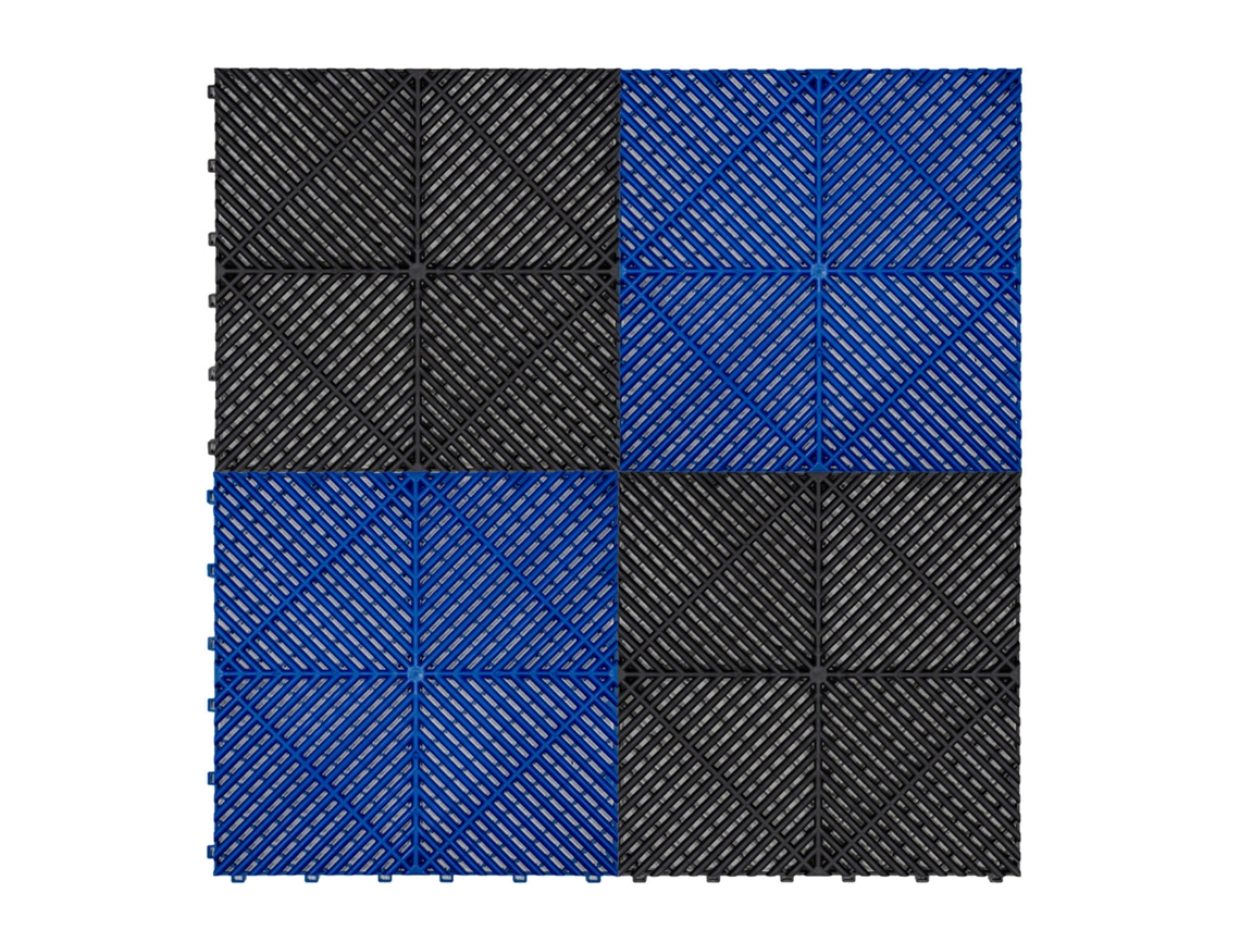 Placas alvo de polipropileno com canais de ventilação e bordas Preto (120 unidades) e Azul (120 unidades) Monstershop (240 unidades)