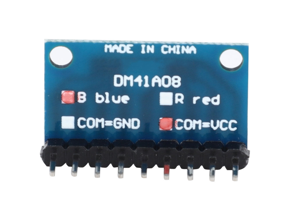Kit de 4 Módulos Led Azul de Ânodo Comum para Breadboard com S/MARCA