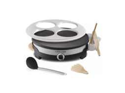 Máquina de Crepe 1500w 35cm Preta/cinza 109018 LAGRANGE