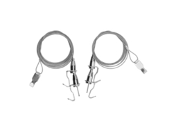 Conjunto De 2 Cordas Ajustáveis ​​para Pendurar Quadros Com Gancho, 2m Comprimento, Capacidade Carga 15kg, Para Exposição Na Pare -aquaforge