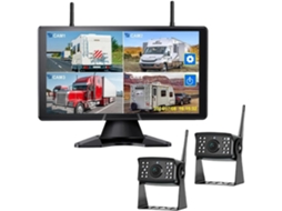 Monitor de Ponto Cego Digital Sem Fio de 10 Polegadas com Tela Sensível Ao Toque e Câmera. SFUSHOS