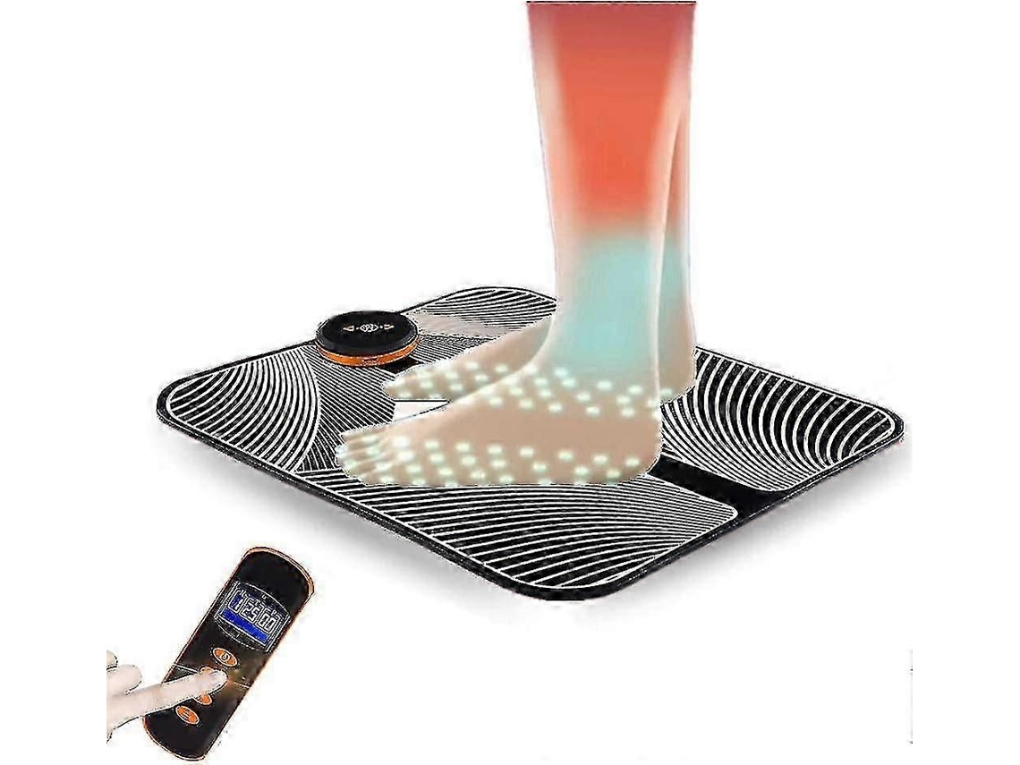 Massageador Elétrico Ems Para Os Pés - Estimulador Inteligente Da Circulação Sanguínea Nos Reflex Ológico Jrdg
