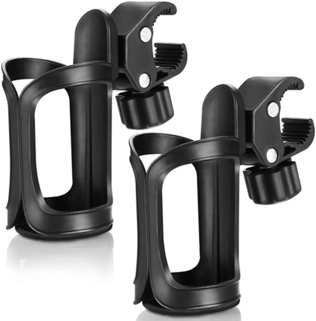 Porta copos Universal para Bicicleta com 2 unidades e Rotação de 360° com Marca AQUAFORGE
