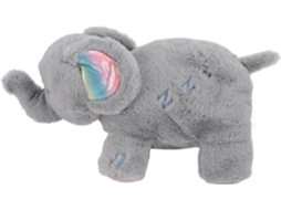 Elefante De Pelúcia Portátil Com Respiração Controlada, Luzes Suaves