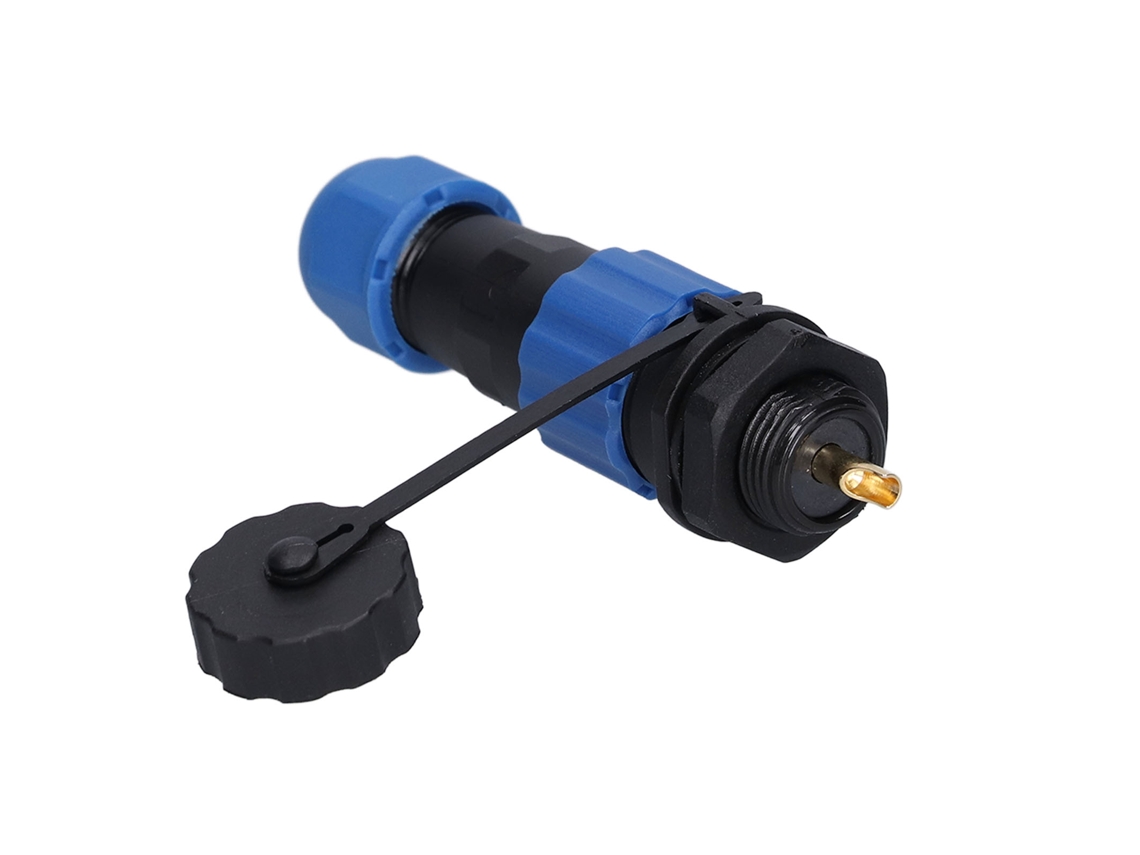 Conector De Plugue Aéreo Seguro E Durável Para Máquinas Programadas (380v 25a, 1 Pino)