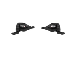 Par de alavancas de bicicleta P2R Indexe Rapid Push-pull 8 V