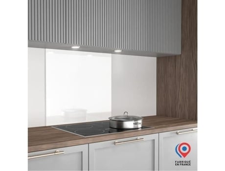 Exaustor Aurys Extra White Credence Lacado Branco Vidro 900450 6 mm