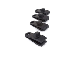 Conjunto de 30 Presilhas AQUAFORGE para corda de barraca, lona e toldo