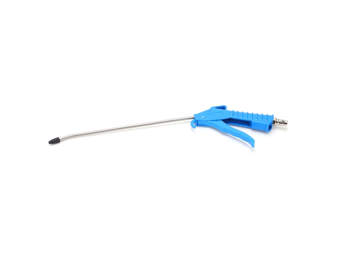 Pistola De Aire Com Bocal Longo De Aço Inoxidável Ferramenta De Limpeza Neumática Resistente A Alta Pressão