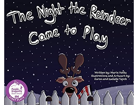 Livro Night the Reindeer Came to Play de Maria Votto (Inglês - Capa Dura)