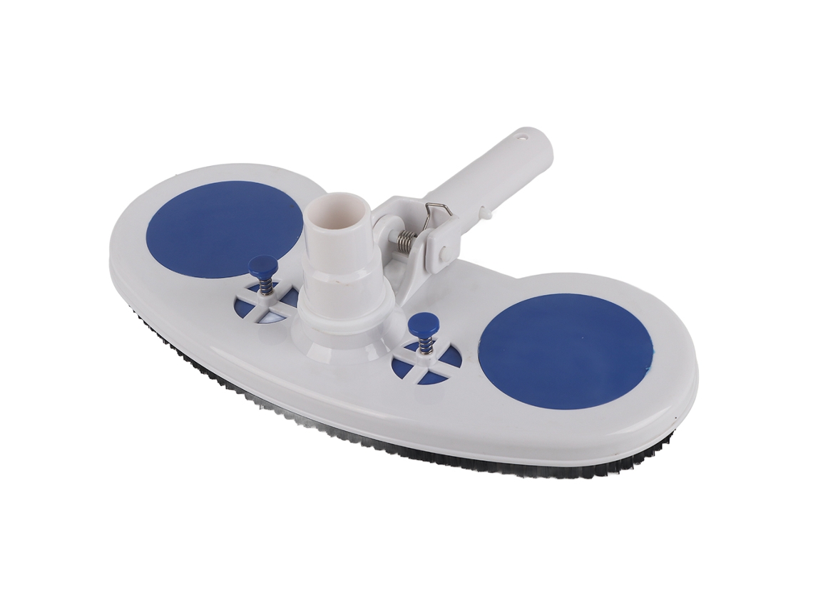 Cabeça de Vácuo S/MARCA para piscina 13 polegadas com cerdas de nylon e conexão giratória