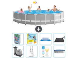 Intex Piscina Prism Frame Redonda - 549x122 Cm - 9-peças S582