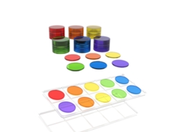 Mali brinquedos Educativos para Crianças: Jogo de Contagem Magnético com Moldura de Dez Transparente