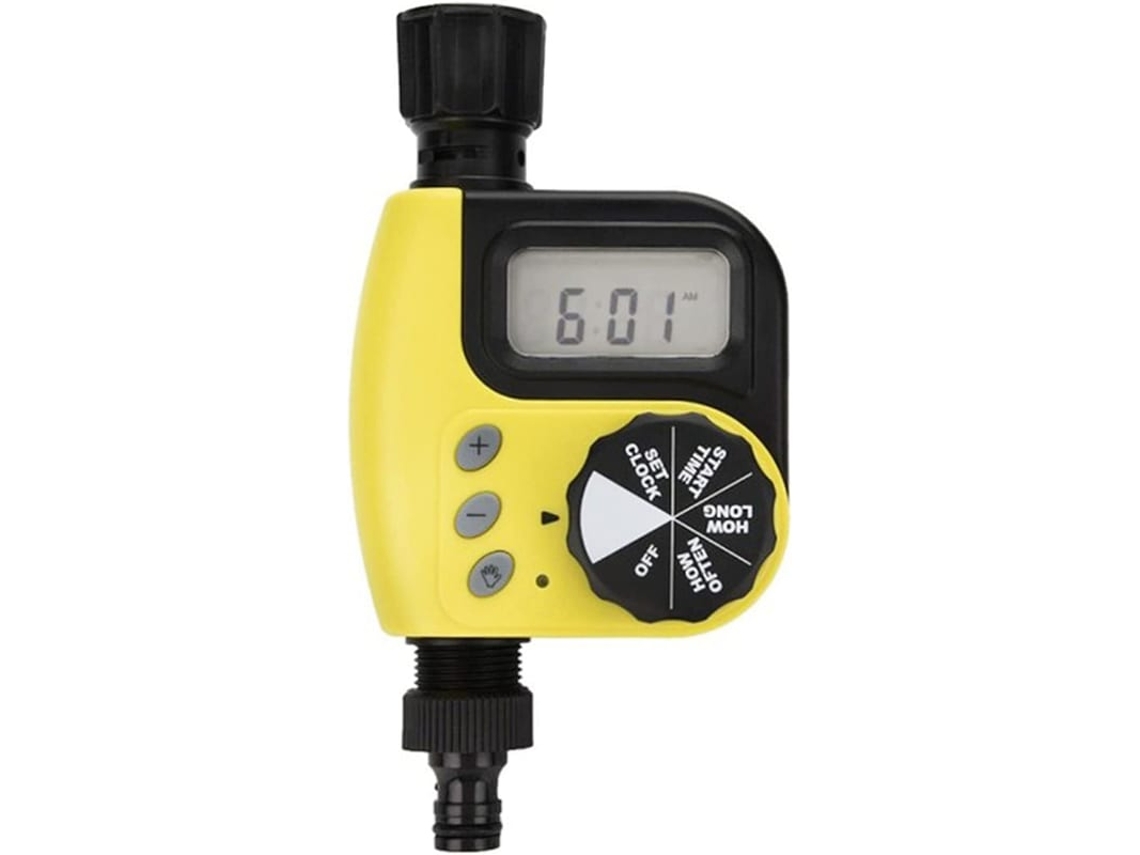 Timer De Rega Automático, Controlador De Irrigação Para Jardim, Gramado, Balcão E Pátio Com Modo Automático E Manual