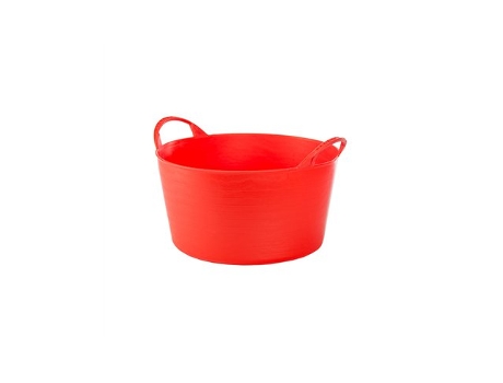 Cesta Plástica Vermelha 14lt Cap14r Plasvidavi