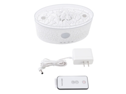 Laxiscreed Difusor De Aromaterapia Vulcão Com Umidificação E Chama, Ideal Para Óleos Essenciais