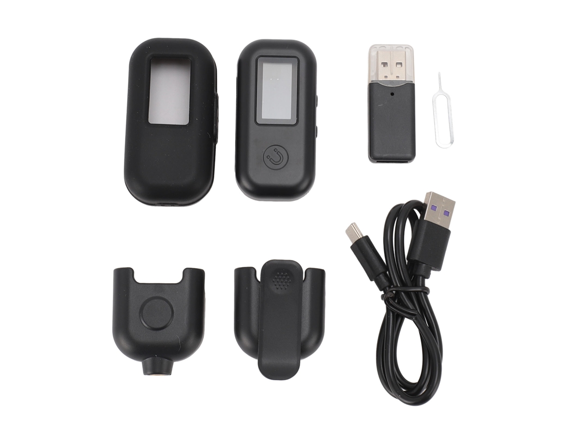 Gravador Corporal Wifi 1080p 30fps 128gb