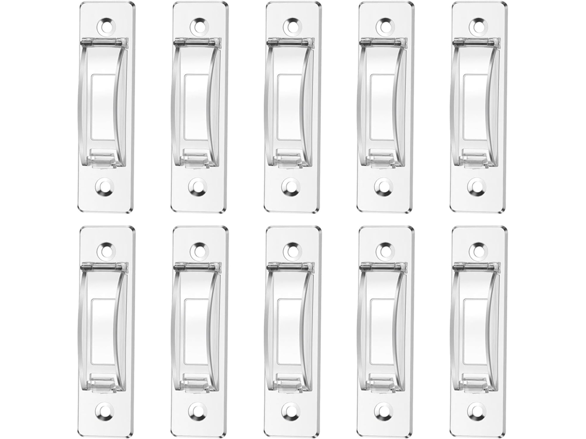 Conjunto De 10 Interruptores Alavanca Transparentes Para Luz Padrão, Para Evitar Perda Acidental De Energia