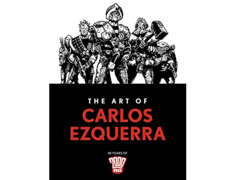 Livro Art of Carlos Ezquerra de Carlos Ezquerra (Inglês - Capa Dura)