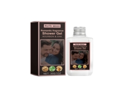 Gel de Ducha North Moon, Fragrância Duradoura e Limpeza Suave para Pele Renovada LAXISCREED