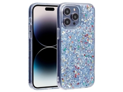 Capa Para Iphone 14 Pro Em Tpu E Pc, Azul