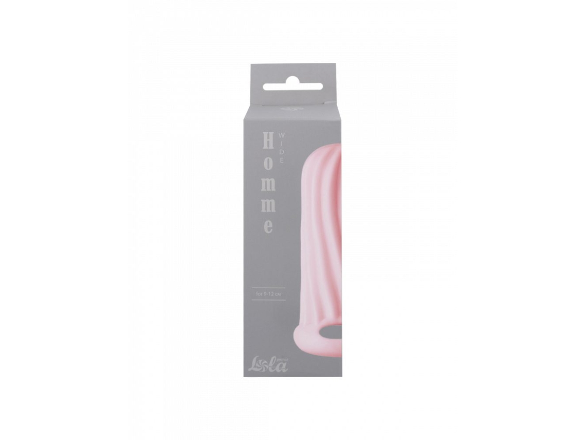 Manga de Pênis Rosa Largo Por 9-12 Cm HOMME