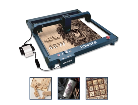 Gravador a laser B1 40w com suporte multicolorido Mais longo
