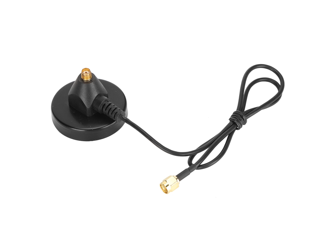 Base De Extensão Antena Com Revestimento Ferrite Abs 45 Mm E 9 Db Para Melhoria Sinal, Com Base Magnética