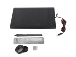 Tablet De Desenho Digital 10x6 Polegadas Com Caneta Estilo 8192 Níveis De Pressão Compatível Com Win Android