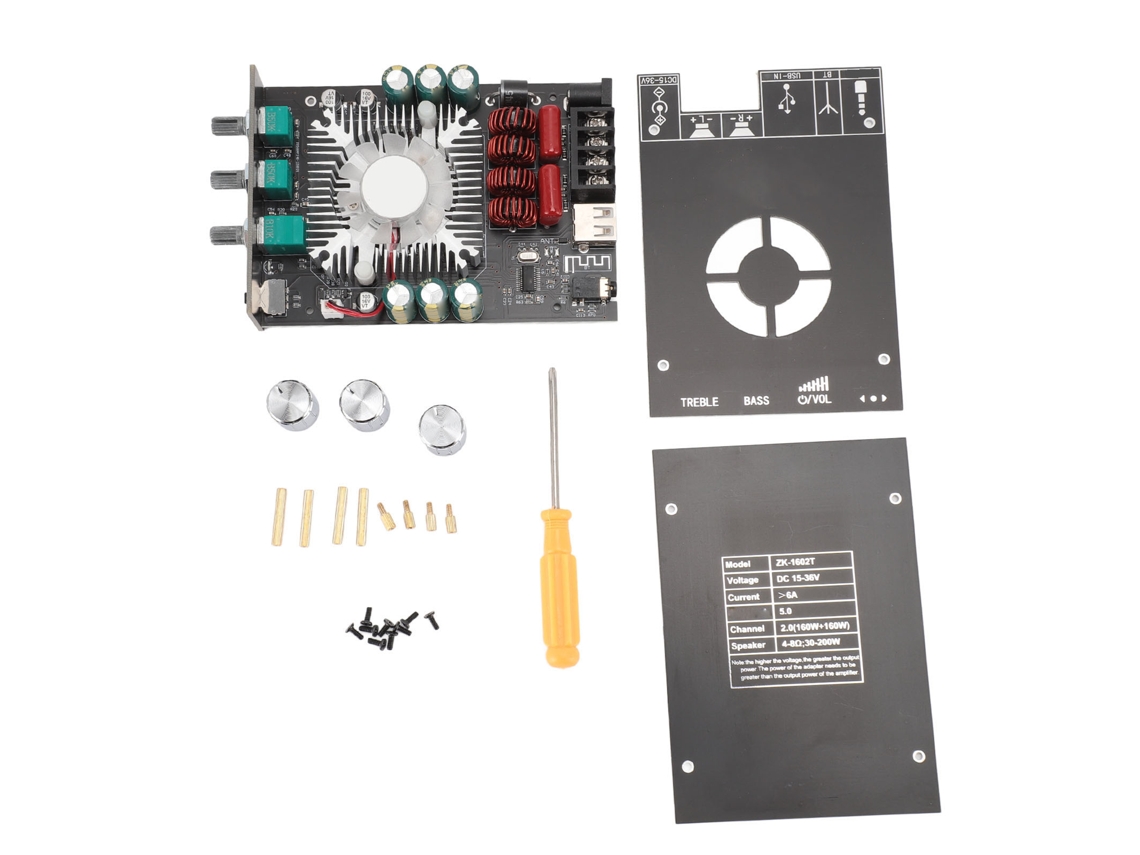 Placa Amplificador Bluetooth LAXISCREED 5.0 160w*2