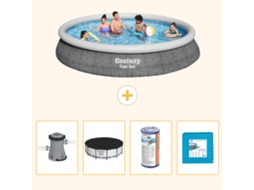 Bestway Piscina Bestway Fast Set Redonda - 457x84 Cm - 5-peças S254