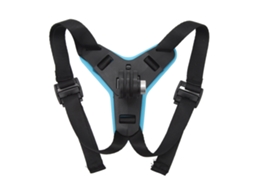 Helmet Chin Mount Light Anti Slip Motorcycle Helmet Chin Strap Holder For Dji Osmo Action 3 2 Camera Mobile Phones Blue LAXISCREED