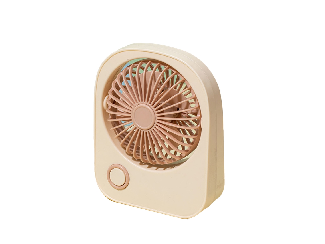 Ventilador de Mesa Pequeno e Portátil com Ajuste de Direção