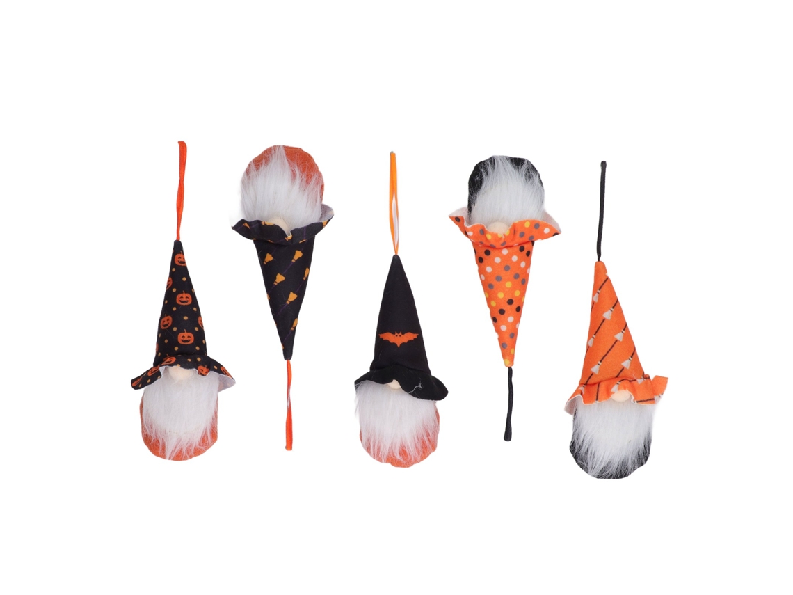 Bonecos Gnomos Halloween Boa Sorte Ambiental