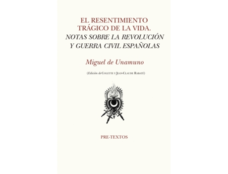 Livro Resentimiento Trágico De La Vida de Miguel De Unamuno Y Jugo (Espanhol)